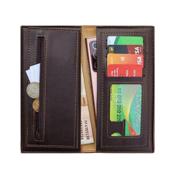 Men's Leather wallet ✨ 12+ Cards Slot ! Premium Look